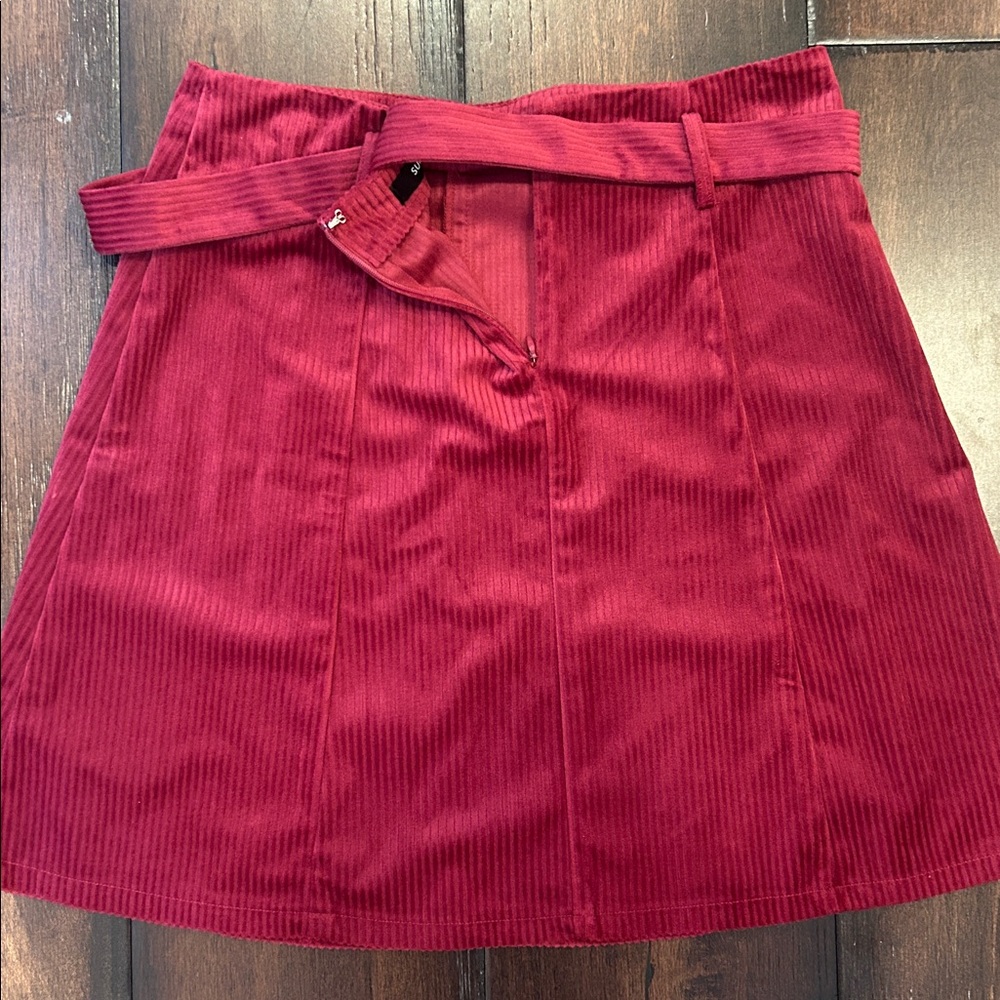 Sugarlips Vibrant Red Mini Skirt - Picture 4 of 4